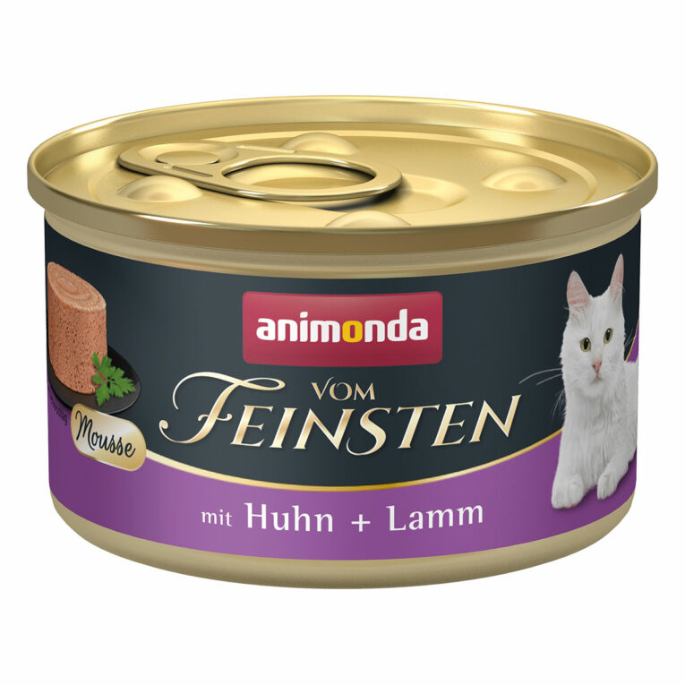 Günstig animonda vom Feinsten Mousse mit Huhn + Lamm 24x85g i mPreisvergleich in unserem Onlineshop auf Hundeliebe-shop.de kaufen.