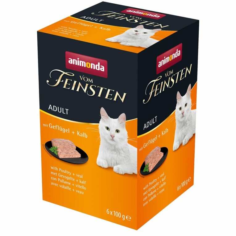 Günstig animonda vom Feinsten Adult mit Geflügel + Kalb 6x100g i mPreisvergleich in unserem Onlineshop auf Hundeliebe-shop.de kaufen.