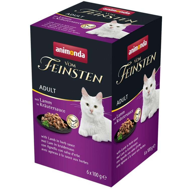 Günstig animonda vom Feinsten Adult mit Lamm in KräuterSauce 32x100g i mPreisvergleich in unserem Onlineshop auf Hundeliebe-shop.de kaufen.