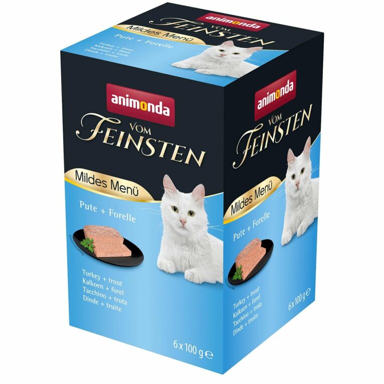 Günstig animonda vom Feinsten Adult Mildes Menü Pute + Forelle 32x100g i mPreisvergleich in unserem Onlineshop auf Hundeliebe-shop.de kaufen.