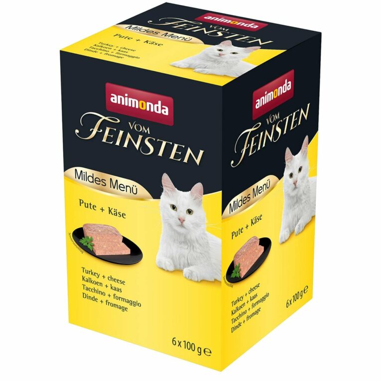 Günstig animonda vom Feinsten Adult Mildes Menü Pute + Käse 32x100g i mPreisvergleich in unserem Onlineshop auf Hundeliebe-shop.de kaufen.