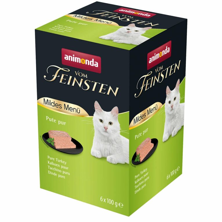 Günstig animonda vom Feinsten Adult Mildes Menü Pute pur 32x100g i mPreisvergleich in unserem Onlineshop auf Hundeliebe-shop.de kaufen.
