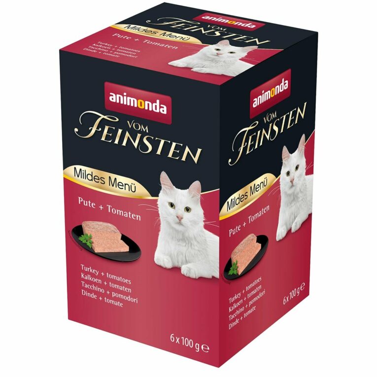 Günstig animonda vom Feinsten Adult Mildes Menü Pute + Tomaten 32x100g i mPreisvergleich in unserem Onlineshop auf Hundeliebe-shop.de kaufen.