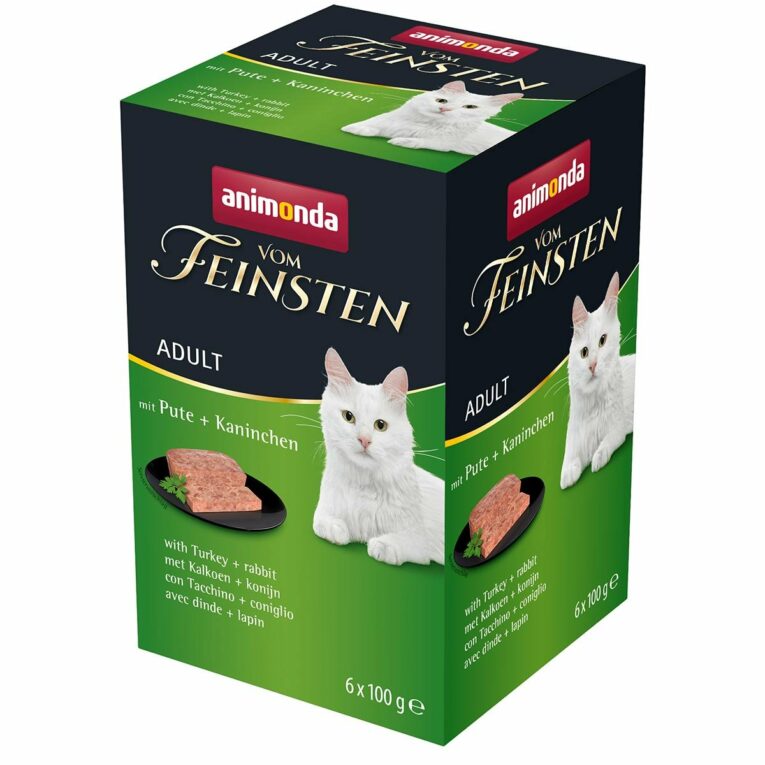 Günstig animonda vom Feinsten Adult Pute + Kaninchen 6x100g i mPreisvergleich in unserem Onlineshop auf Hundeliebe-shop.de kaufen.