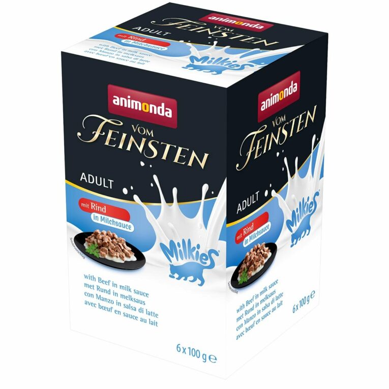 Günstig animonda vom Feinsten Adult mit Rind in MilchSauce 6x100g i mPreisvergleich in unserem Onlineshop auf Hundeliebe-shop.de kaufen.