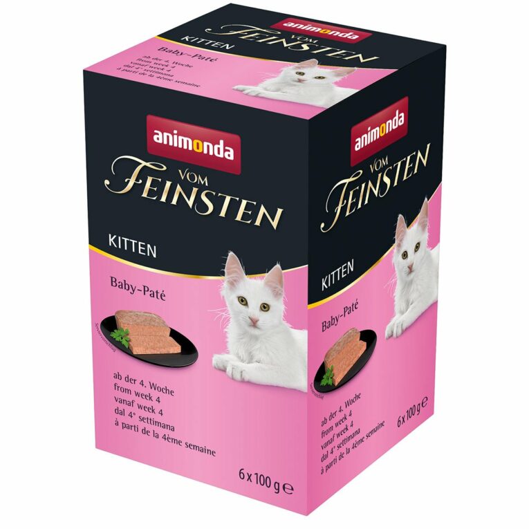 Günstig animonda vom Feinsten Kitten Baby Paté 6x100g i mPreisvergleich in unserem Onlineshop auf Hundeliebe-shop.de kaufen.