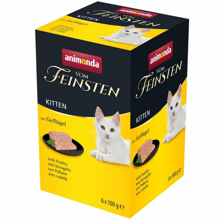 Günstig animonda vom Feinsten Kitten mit Geflügel 6x100g i mPreisvergleich in unserem Onlineshop auf Hundeliebe-shop.de kaufen.