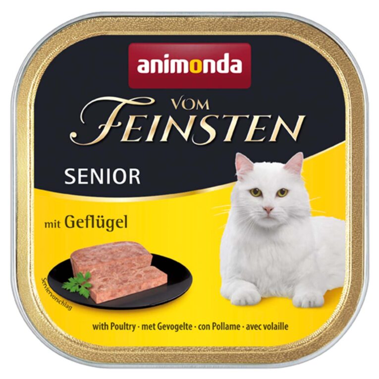 Günstig animonda vom Feinsten Senior 64x100g Geflügel i mPreisvergleich in unserem Onlineshop auf Hundeliebe-shop.de kaufen.