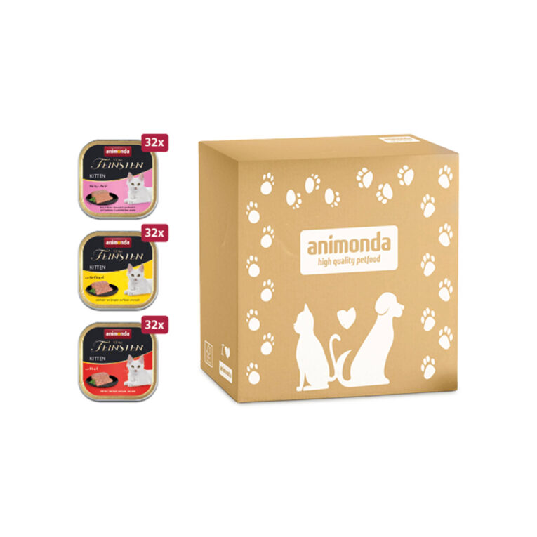 Günstig animonda vom Feinsten Kitten Megapack 3x32x100g i mPreisvergleich in unserem Onlineshop auf Hundeliebe-shop.de kaufen.
