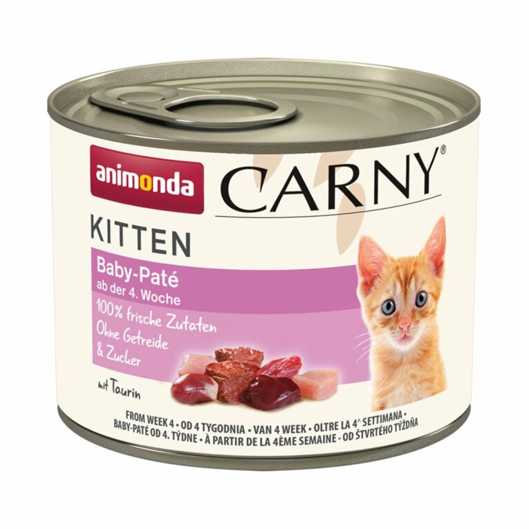 Günstig animonda Carny Kitten Baby-Paté 24x200g i mPreisvergleich in unserem Onlineshop auf Hundeliebe-shop.de kaufen.