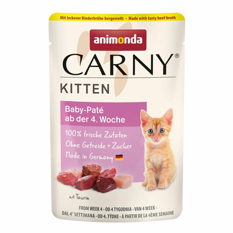 Günstig animonda Carny Kitten Baby-Paté 12x85g i mPreisvergleich in unserem Onlineshop auf Hundeliebe-shop.de kaufen.