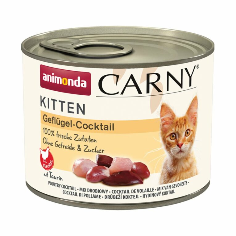 Günstig animonda Carny Kitten Geflügel-Cocktail 24x200g i mPreisvergleich in unserem Onlineshop auf Hundeliebe-shop.de kaufen.