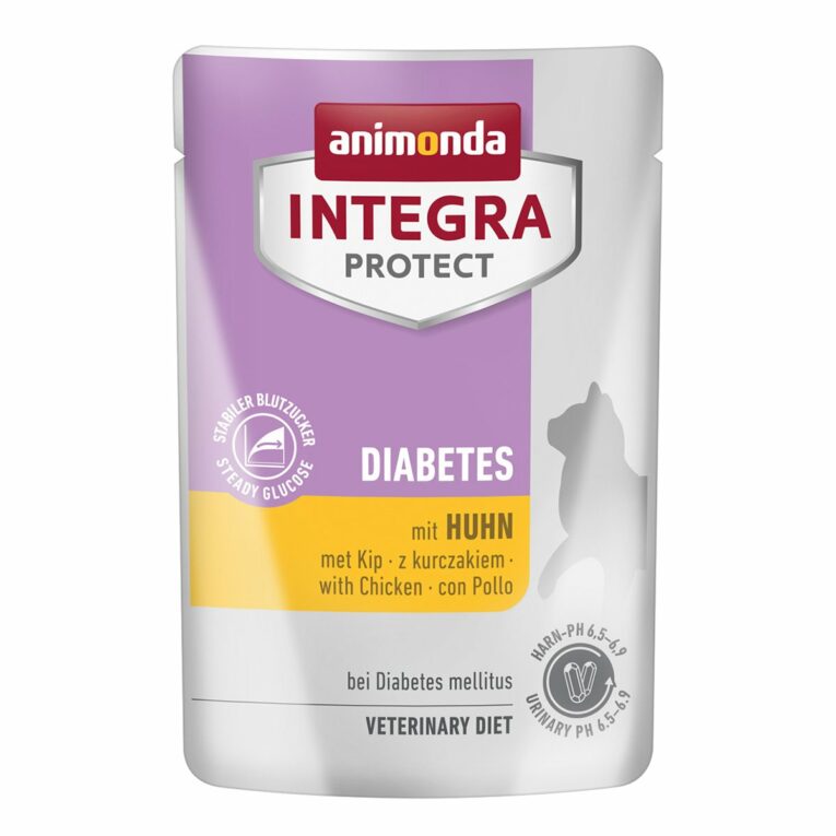 Günstig animonda INTEGRA PROTECT Diabetes Adult Huhn 24x85g i mPreisvergleich in unserem Onlineshop auf Hundeliebe-shop.de kaufen.
