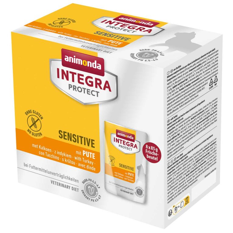 Günstig animonda INTEGRA PROTECT Sensitive Pute 8x85g i mPreisvergleich in unserem Onlineshop auf Hundeliebe-shop.de kaufen.