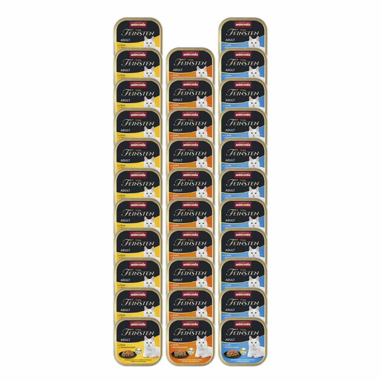 Günstig animonda Vom Feinsten Adult Feinschmecker Vielfalt 64×100 g i mPreisvergleich in unserem Onlineshop auf Hundeliebe-shop.de kaufen.