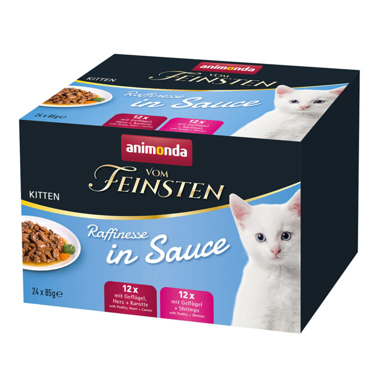 Günstig animonda vom Feinsten Raffinesse in Sauce Kitten 24x85g i mPreisvergleich in unserem Onlineshop auf Hundeliebe-shop.de kaufen.