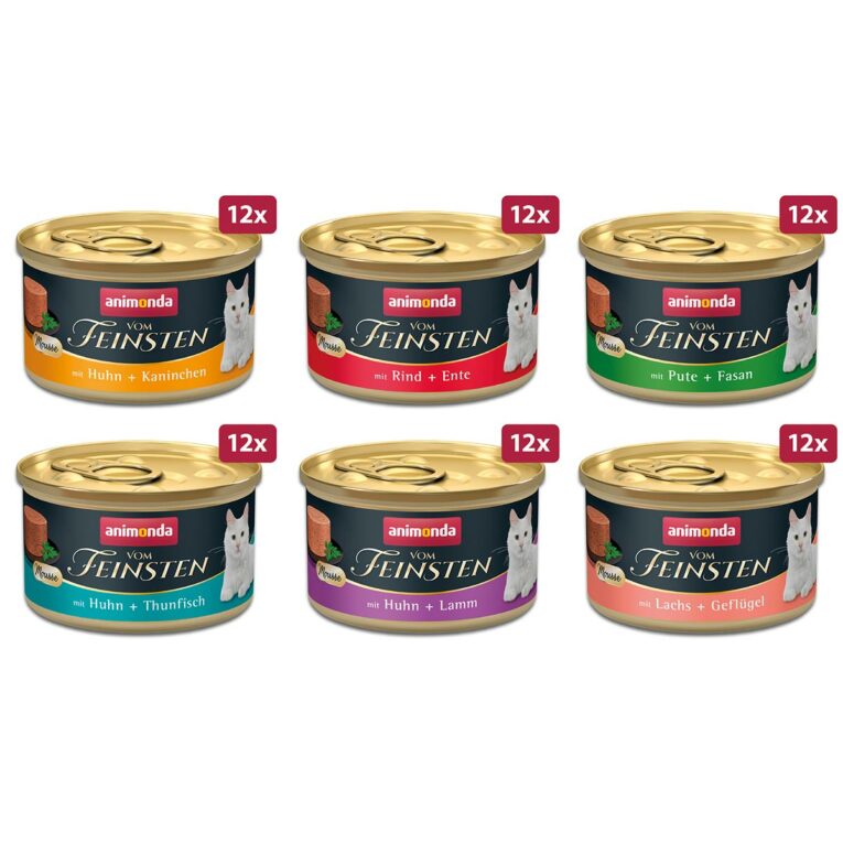 Günstig animonda vom Feinsten Adult Mousse-Vielfalt 72x85g i mPreisvergleich in unserem Onlineshop auf Hundeliebe-shop.de kaufen.