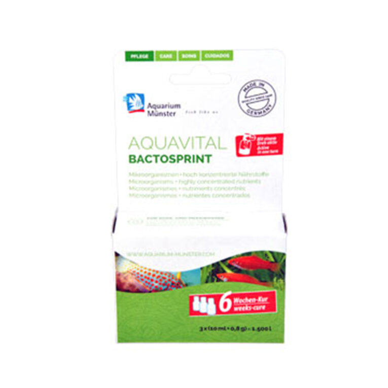 Günstig AQUAVITAL BACTOSPRINT 6-Wochen-Kur i mPreisvergleich in unserem Onlineshop auf Hundeliebe-shop.de kaufen.