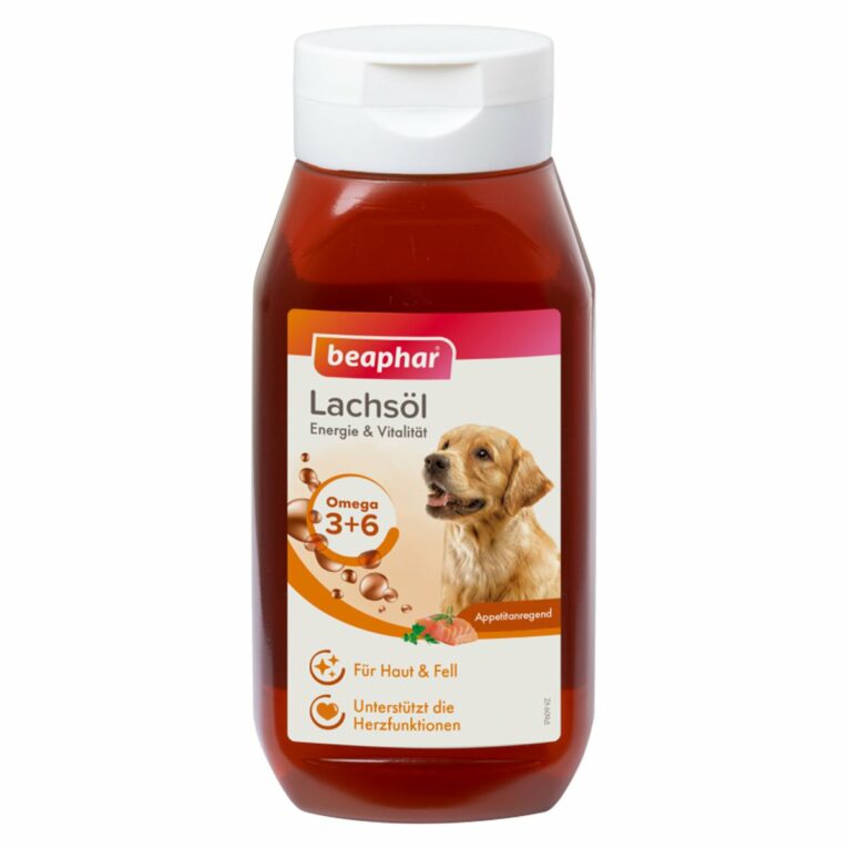 Günstig beaphar Lachsöl 430ml i mPreisvergleich in unserem Onlineshop auf Hundeliebe-shop.de kaufen.