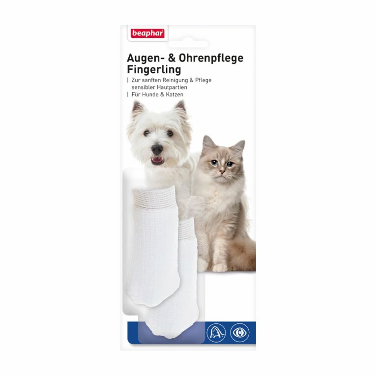 Günstig beaphar Augen- & Ohrenpflege Fingerling – 2 Stück i mPreisvergleich in unserem Onlineshop auf Hundeliebe-shop.de kaufen.