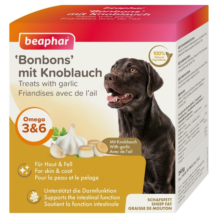 Günstig beaphar Knoblauch Bonbons 245g i mPreisvergleich in unserem Onlineshop auf Hundeliebe-shop.de kaufen.