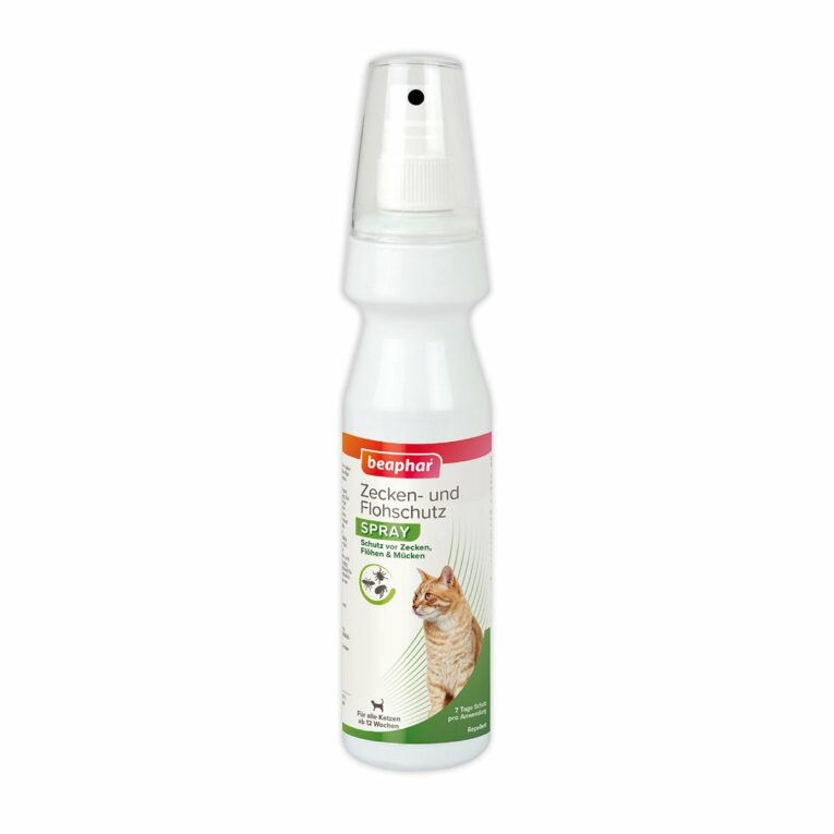 Günstig beaphar Zecken- und Flohschutz Spray für Katzen 150ml i mPreisvergleich in unserem Onlineshop auf Hundeliebe-shop.de kaufen.