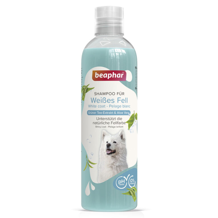 Günstig beaphar Shampoo für Weißes Fell 250ml i mPreisvergleich in unserem Onlineshop auf Hundeliebe-shop.de kaufen.