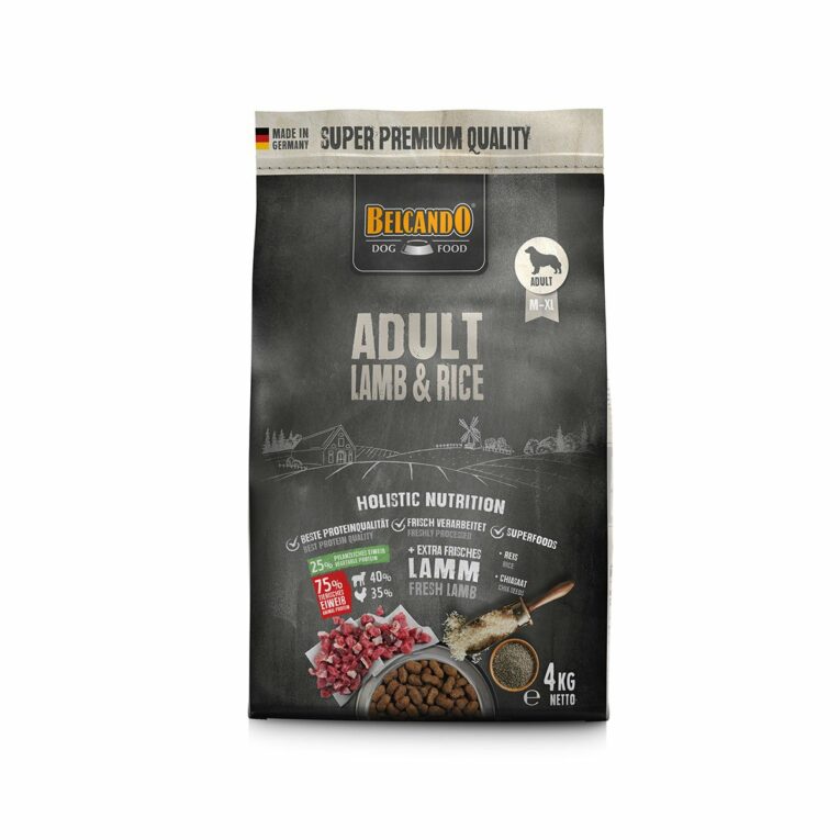 Günstig Belcando Adult Lamb & Rice 4kg i mPreisvergleich in unserem Onlineshop auf Hundeliebe-shop.de kaufen.