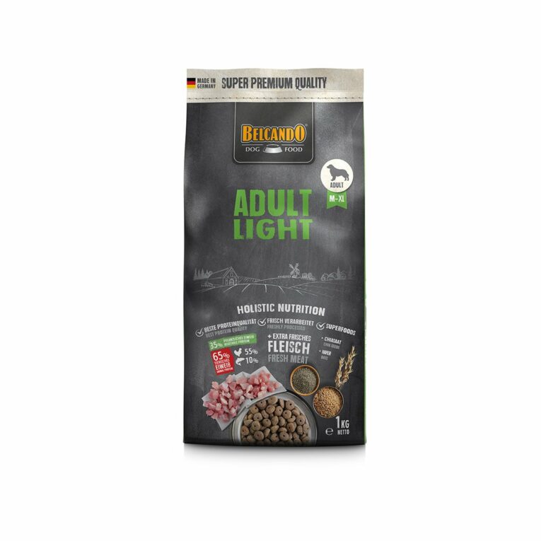 Günstig Belcando Adult Light 1kg i mPreisvergleich in unserem Onlineshop auf Hundeliebe-shop.de kaufen.
