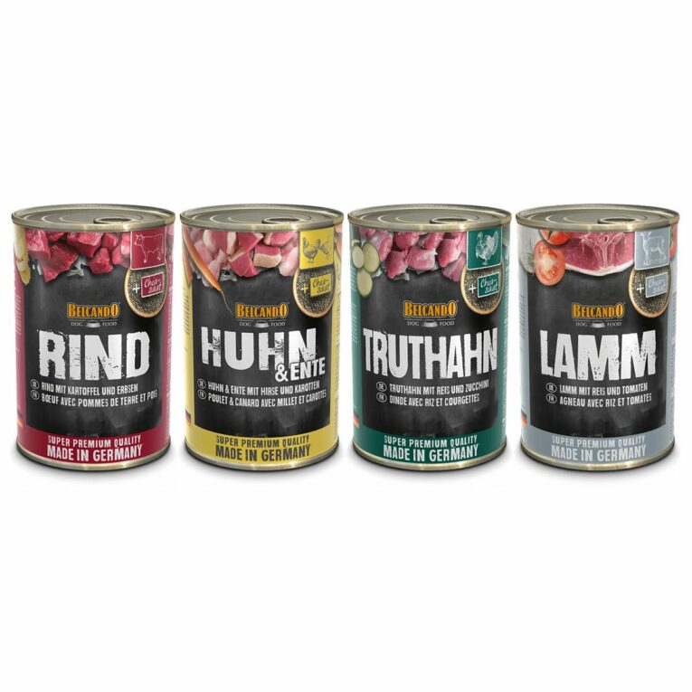 Günstig Belcando Feuchtnahrung Mixpaket 24x400g i mPreisvergleich in unserem Onlineshop auf Hundeliebe-shop.de kaufen.