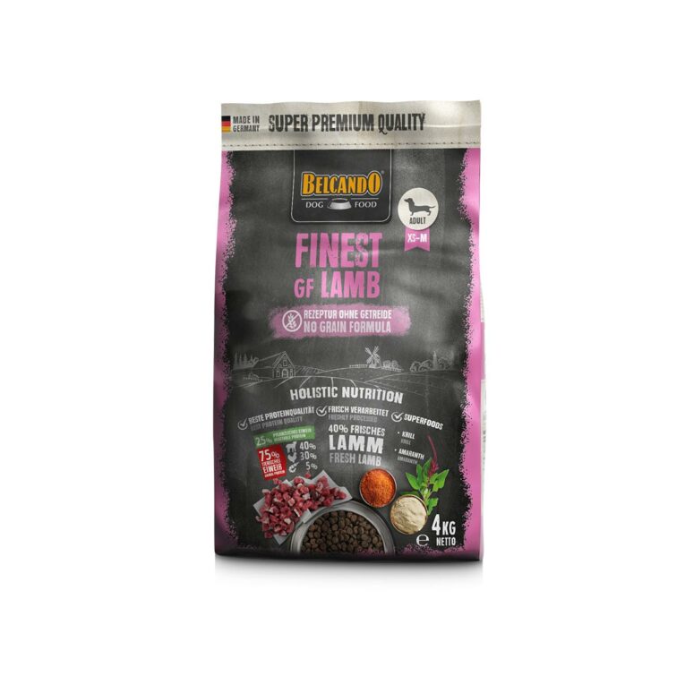 Günstig Belcando Finest GF Lamb 4kg Mini i mPreisvergleich in unserem Onlineshop auf Hundeliebe-shop.de kaufen.