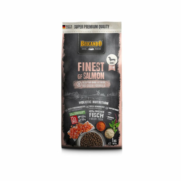 Günstig Belcando Finest GF Salmon 1kg Mini i mPreisvergleich in unserem Onlineshop auf Hundeliebe-shop.de kaufen.