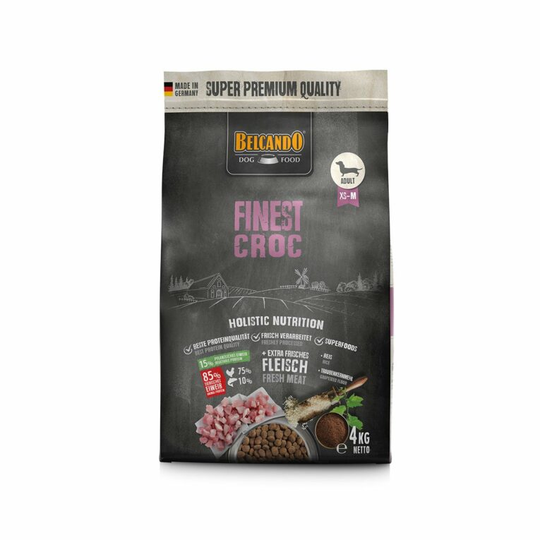 Günstig Belcando Finest Croc 4kg Mini i mPreisvergleich in unserem Onlineshop auf Hundeliebe-shop.de kaufen.