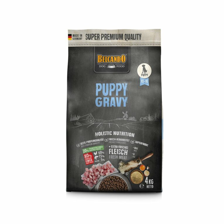 Günstig Belcando Puppy Gravy 4kg i mPreisvergleich in unserem Onlineshop auf Hundeliebe-shop.de kaufen.