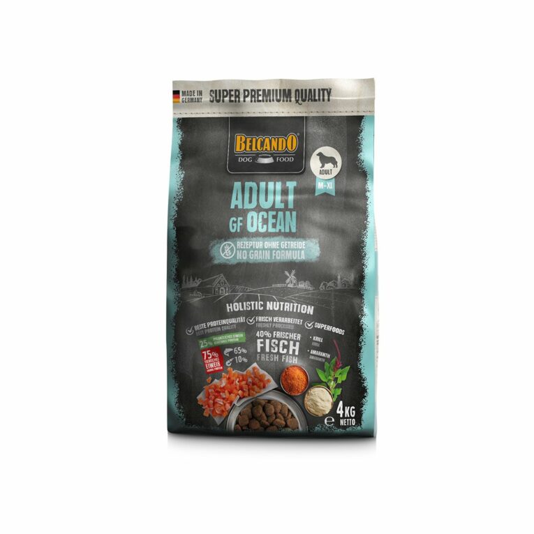 Günstig Belcando Adult GF Ocean 4kg i mPreisvergleich in unserem Onlineshop auf Hundeliebe-shop.de kaufen.
