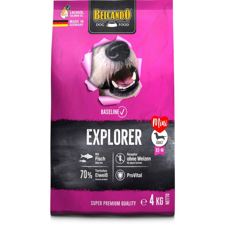 Günstig Belcando Baseline Explorer 4kg i mPreisvergleich in unserem Onlineshop auf Hundeliebe-shop.de kaufen.