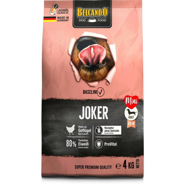 Günstig Belcando Baseline Joker 4kg Mini i mPreisvergleich in unserem Onlineshop auf Hundeliebe-shop.de kaufen.