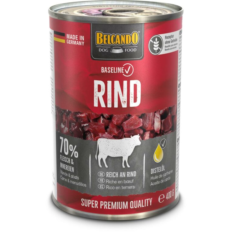 Günstig Belcando Baseline Rind 6x400g i mPreisvergleich in unserem Onlineshop auf Hundeliebe-shop.de kaufen.