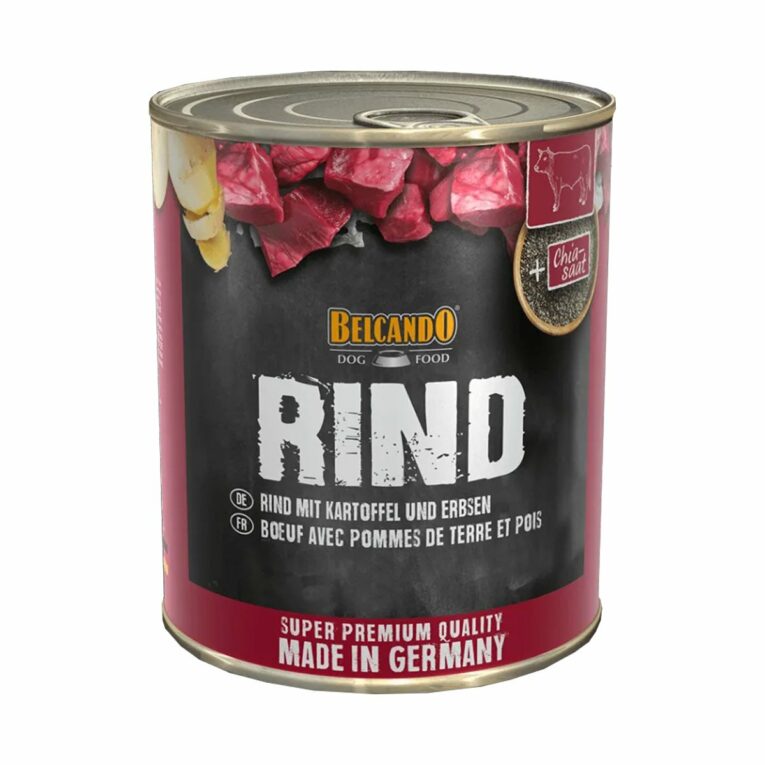 Günstig Belcando Feuchtnahrung Rind mit Kartoffeln & Erbsen 6x800g i mPreisvergleich in unserem Onlineshop auf Hundeliebe-shop.de kaufen.