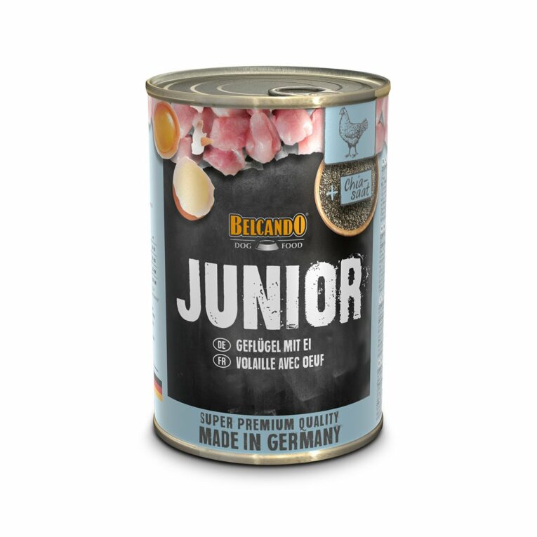 Günstig Belcando Junior Geflügel mit Ei 6x400g i mPreisvergleich in unserem Onlineshop auf Hundeliebe-shop.de kaufen.