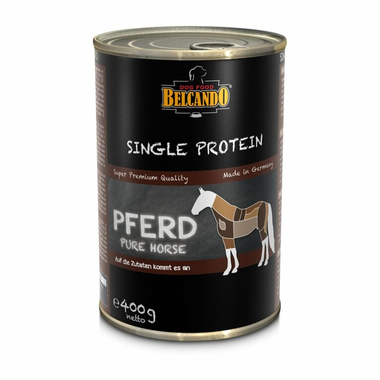 Günstig Belcando Single Protein Pferd 6x400g i mPreisvergleich in unserem Onlineshop auf Hundeliebe-shop.de kaufen.