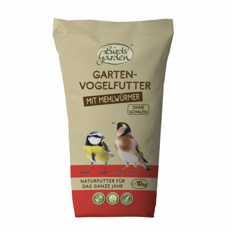 Günstig Birds Garden Gartenvogelfutter mit Mehlwürmern 10kg i mPreisvergleich in unserem Onlineshop auf Hundeliebe-shop.de kaufen.