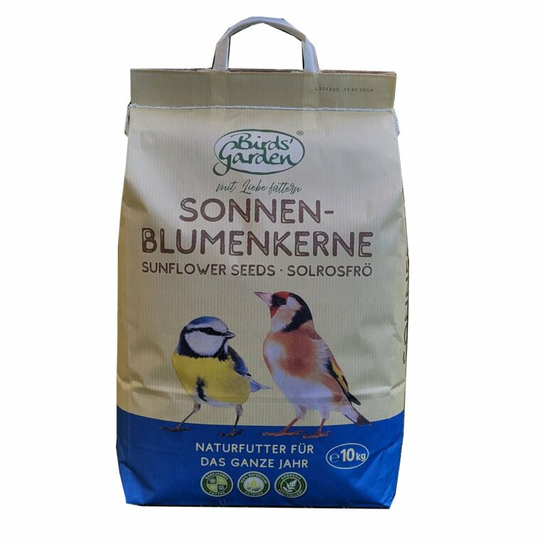 Günstig Birds Garden Sonnenblumenkerne 10kg i mPreisvergleich in unserem Onlineshop auf Hundeliebe-shop.de kaufen.