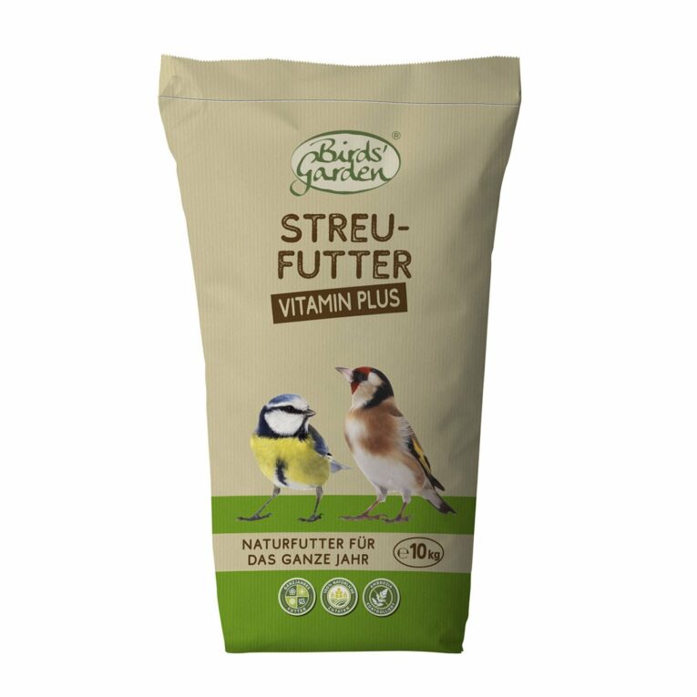 Günstig Birds Garden Streufutter Vitamin Plus 10kg i mPreisvergleich in unserem Onlineshop auf Hundeliebe-shop.de kaufen.