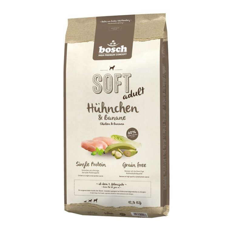 Günstig Bosch SOFT Hundefutter Hühnchen und Banane 2×12