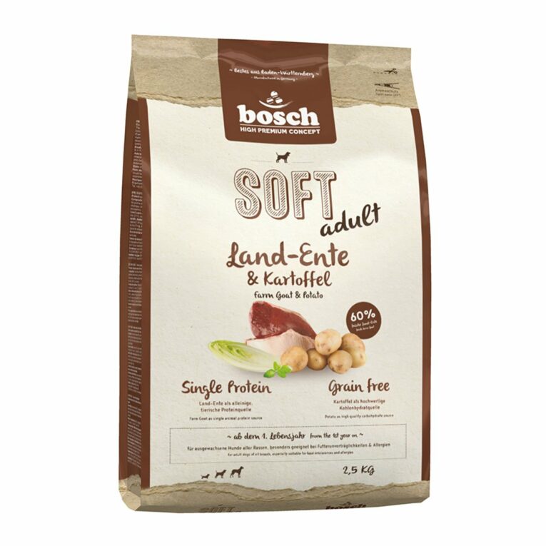 Günstig Bosch SOFT Hunde-Trockenfutter Land-Ente & Kartoffel 2
