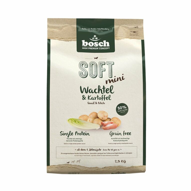 Günstig Bosch SOFT Mini Wachtel und Kartoffel 4 x 2