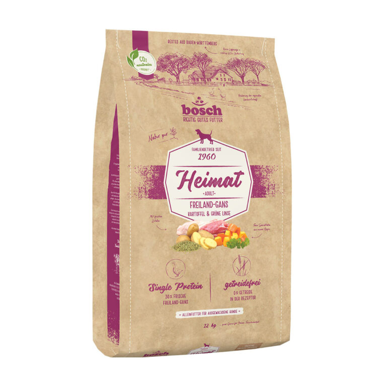 Günstig Bosch Heimat Adult Freiland-Gans 2×12 kg i mPreisvergleich in unserem Onlineshop auf Hundeliebe-shop.de kaufen.