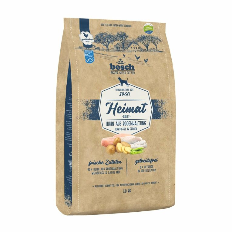 Günstig Bosch Heimat Adult Huhn Bodenhaltung 1 kg i mPreisvergleich in unserem Onlineshop auf Hundeliebe-shop.de kaufen.