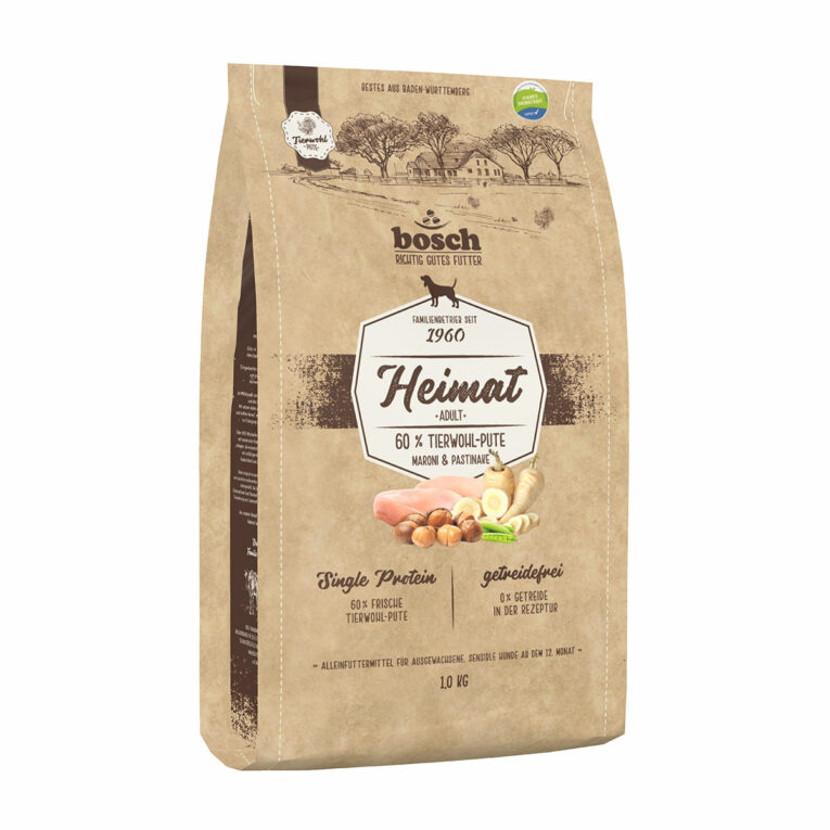 Günstig Bosch Heimat Adult Tierwohl Pute 1 kg i mPreisvergleich in unserem Onlineshop auf Hundeliebe-shop.de kaufen.